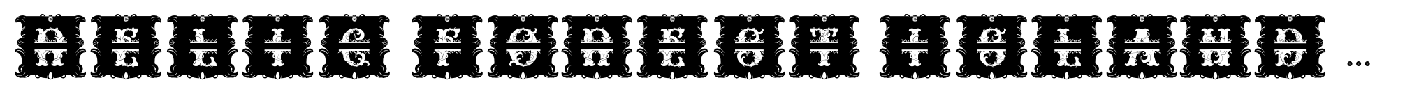Relic Forest Island 3 Monogram frame combination image